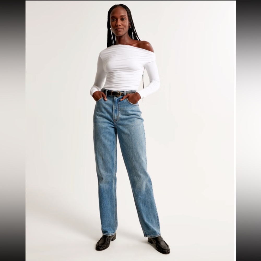 ABERCROMBIE & FITCH JEANS 90's STRAIGHT